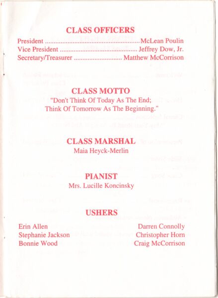 High School Graduation