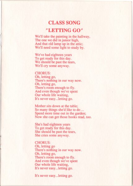 High School Graduation