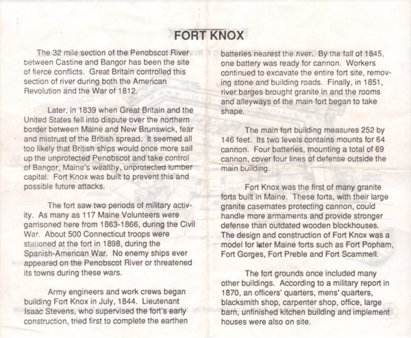 Fort Knox Bucksport Maine